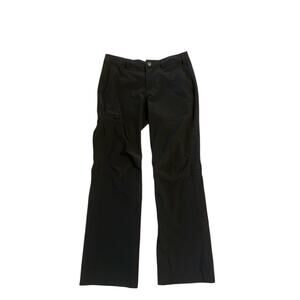 Women 4P Petite REI Co-Op Sahara Roll-Up Black Hiking Pants Travel Adjustable